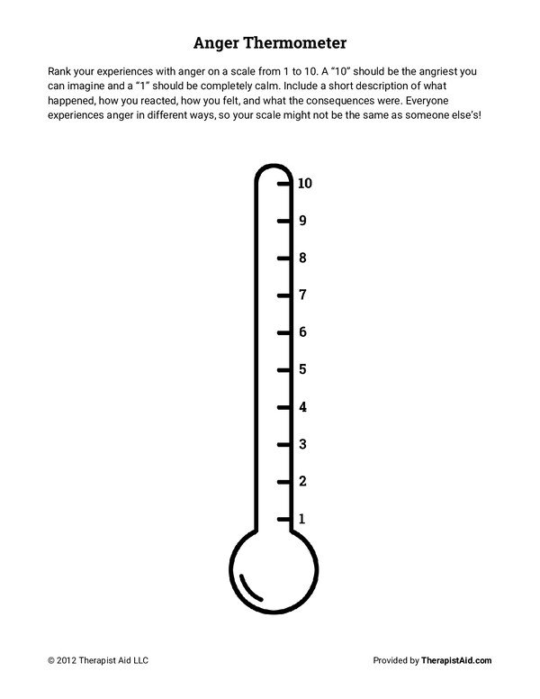 Anger Thermometer PDF cover
