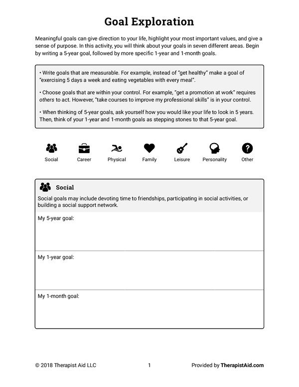 Goal Exploration PDF cover