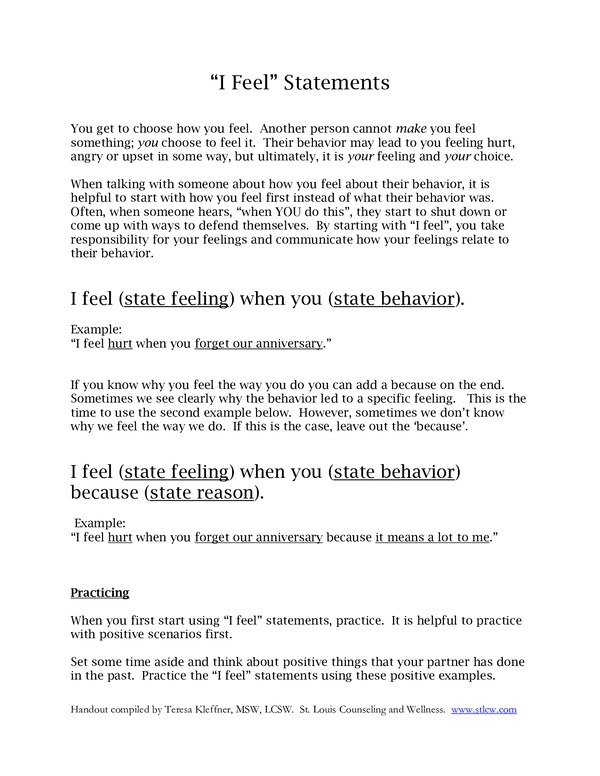I Feel PDF cover
